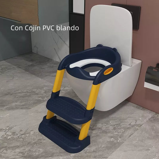 Asiento Escalera Adaptador Inodoro Baño