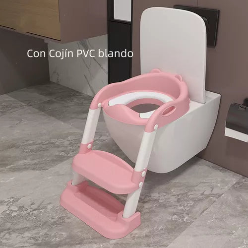 Asiento Escalera Adaptador Inodoro Baño